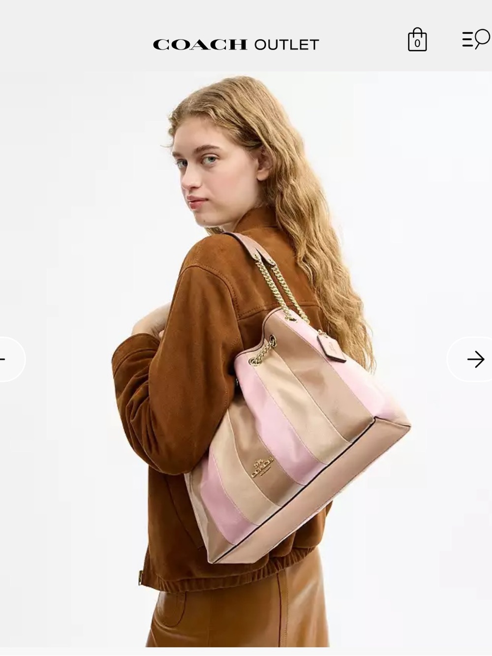 Coach Evelyn shoulder bag